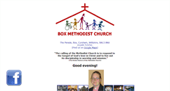 Desktop Screenshot of boxmethodist.org